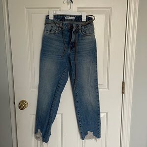 Zara mom jeans